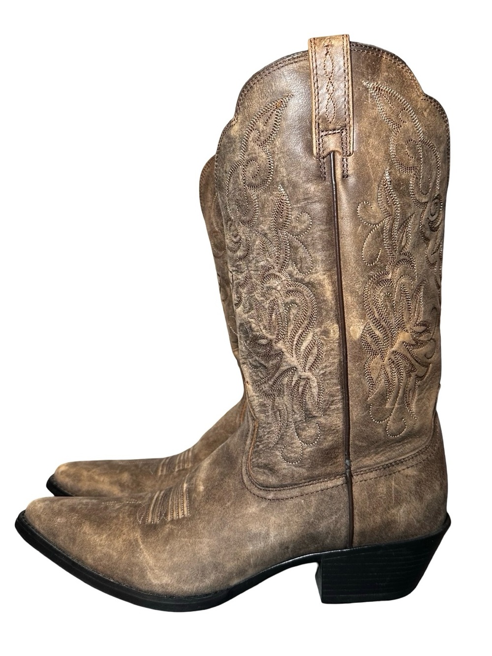 Ariat 15729 Heritage Distressed Women’s Cowboy Boots Size 10 B Western Country
